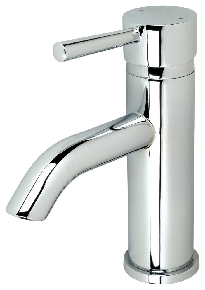Luxier BSH03-S Single-Handle Bathroom Faucet with Drain, Chrome