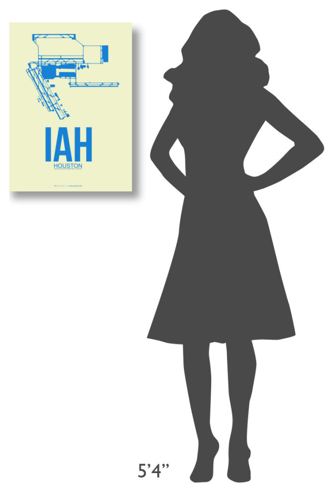 "IAH Houston Airport 3" Fine Art Print