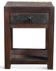 Reclaimed Wood SideTable With Drawer