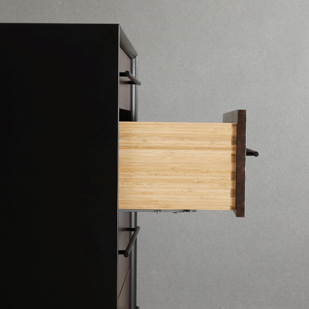 Park Avenue 4 Drawer Chest, Ruby