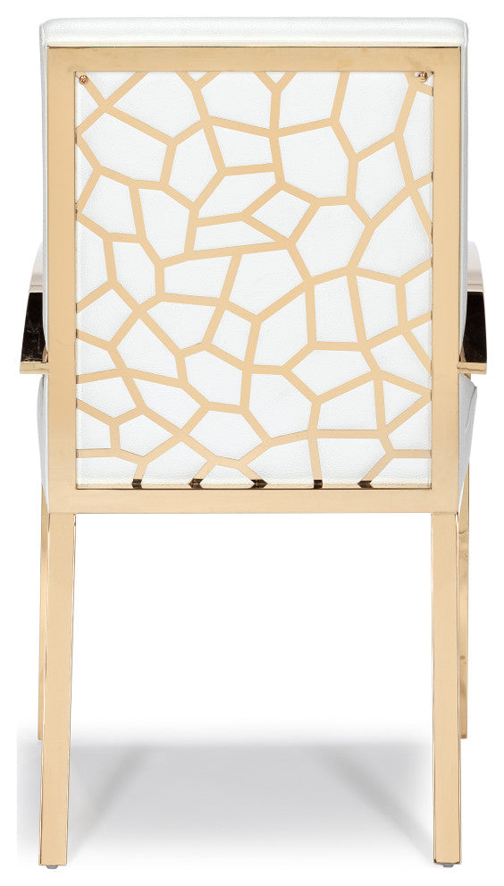 Brook Arm Chair, Gold