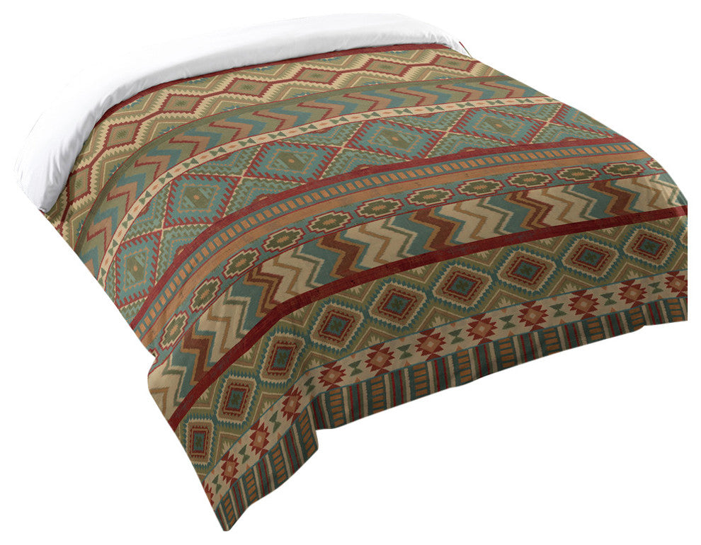 Laural Home Country Mood Sage Comforter, Queen