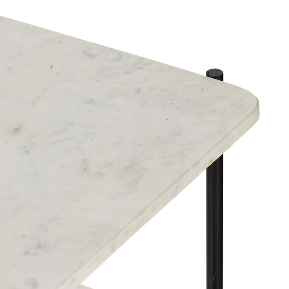 Jasper Nightstand-Iron Matte Black