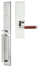Cabernet Lever, Mortise Dummy Handleset, Right Hand, Polished Stainless Steel