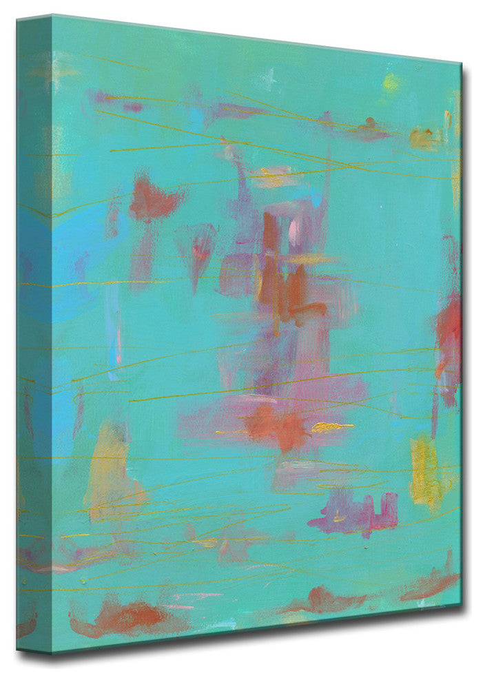 Compatible II' Canvas by Leslie Owens, 12"x16"