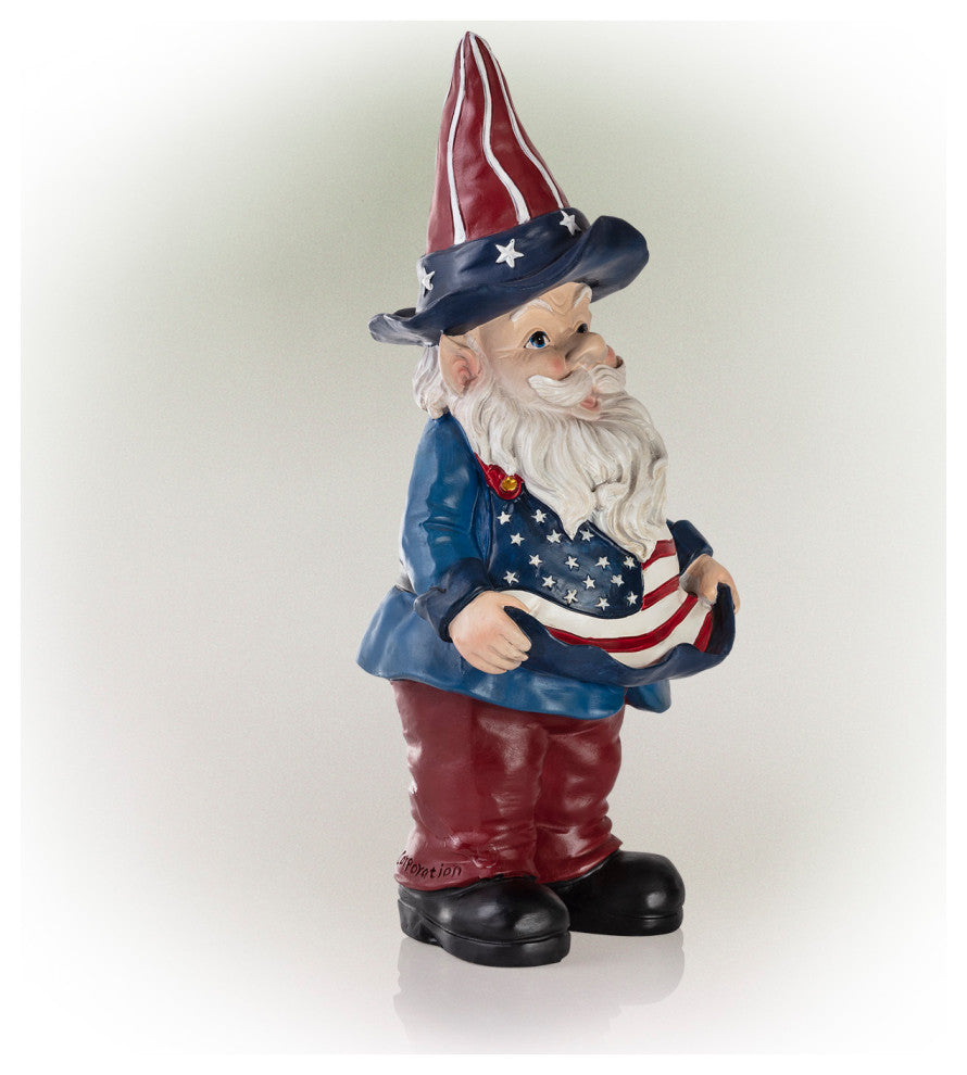 Americana Gnome With Apron, Small, 12"