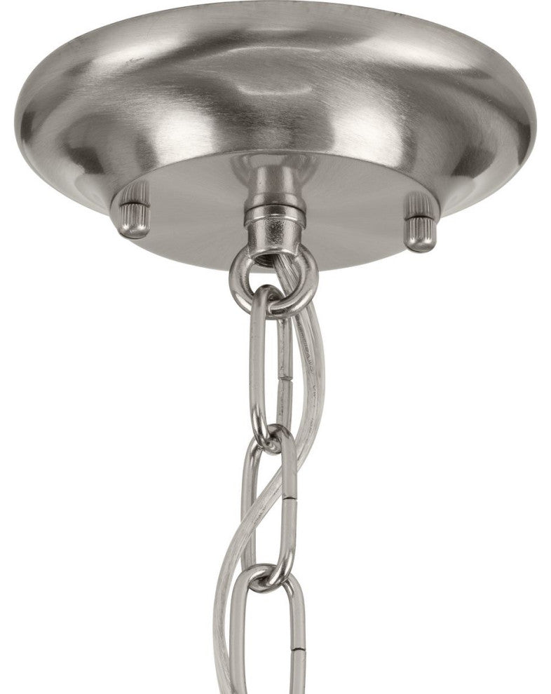 1-Light Pendant, Brushed Nickel