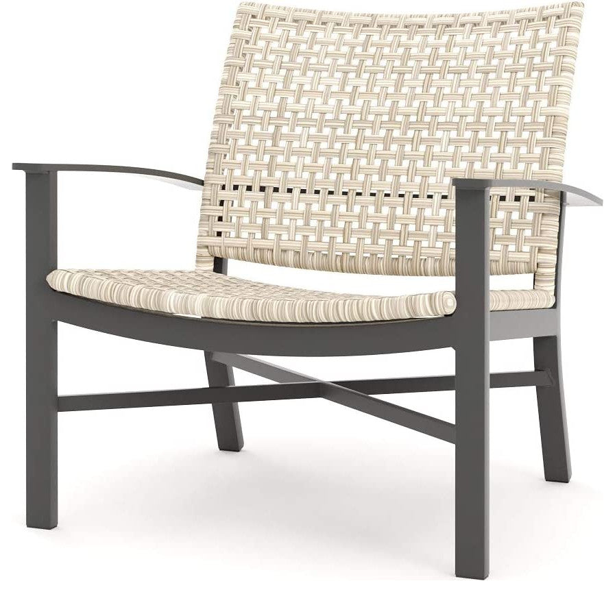 Jasper Lounge Chair, Textured Pewter