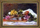 Paul Gauguin Bouquet of Flowers - 18" x 27" Framed Premium Canvas Print