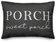 Porch Sweet Porch Outdoor Lumbar Pillow