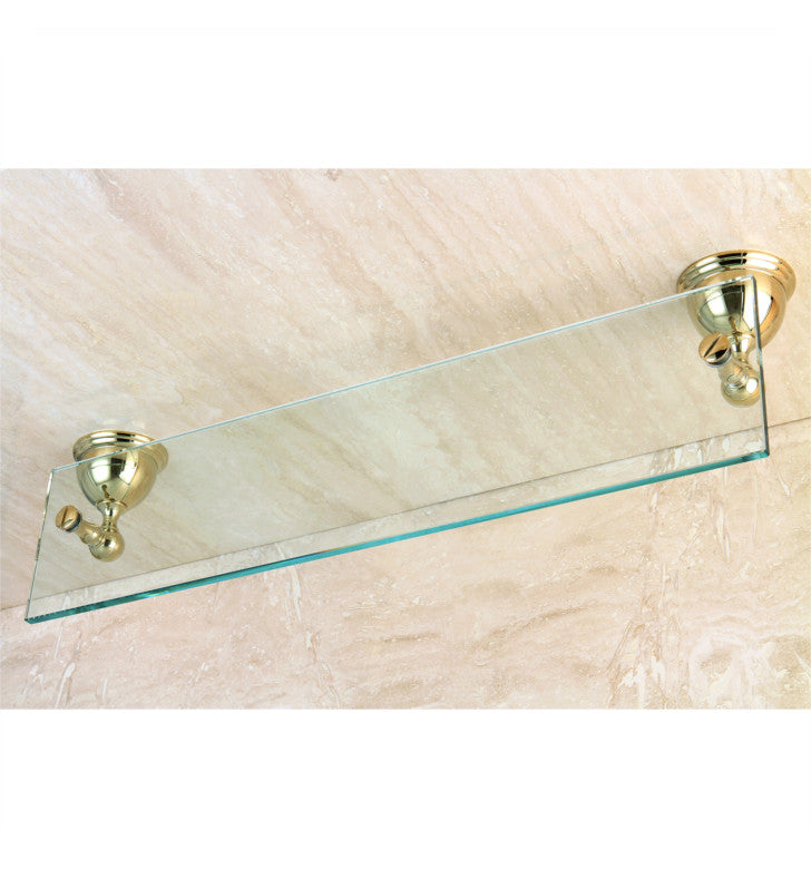 Kingston Brass Polished Brass Restoration Glass Shelf BA3969PB