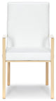 Brook Arm Chair, Gold