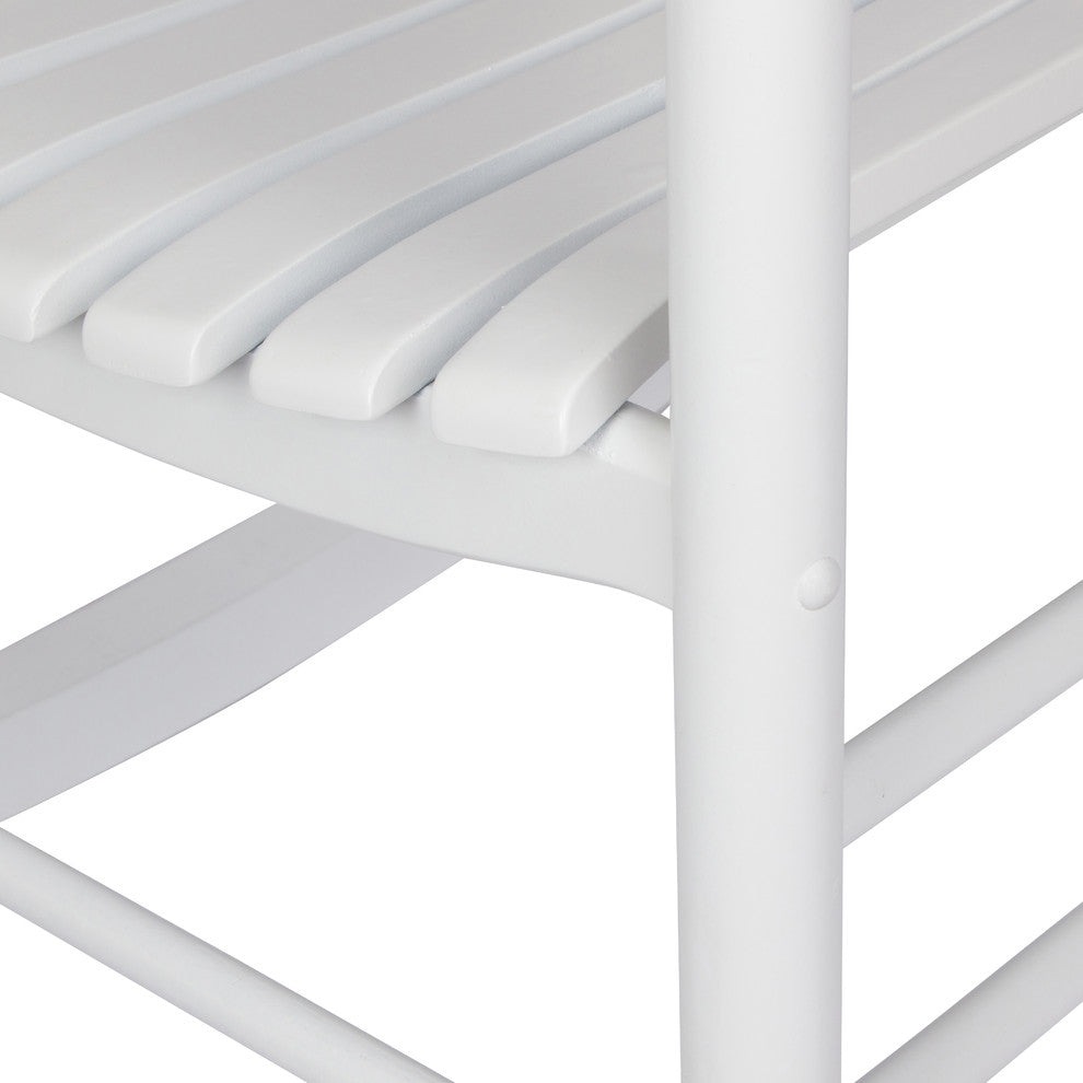Maine Porch Rocker, White