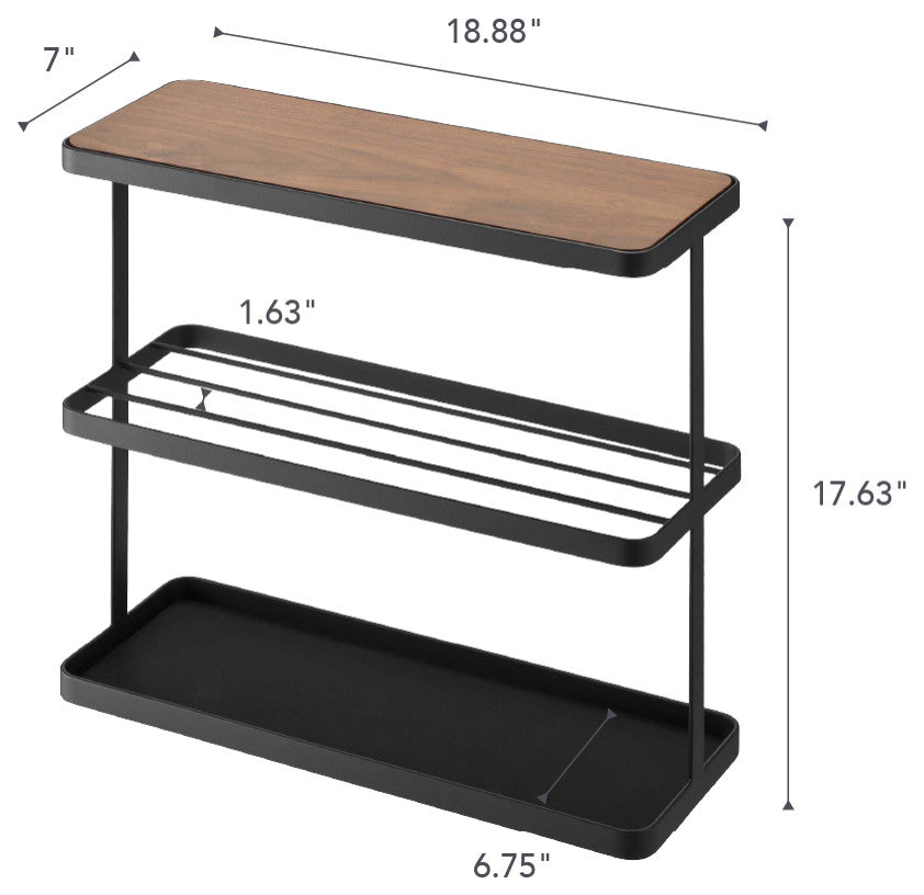 Tower Side Table, Black