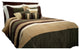 Geo 7-PC Complete Comforter Set, Olive, Queen, 7-Pc