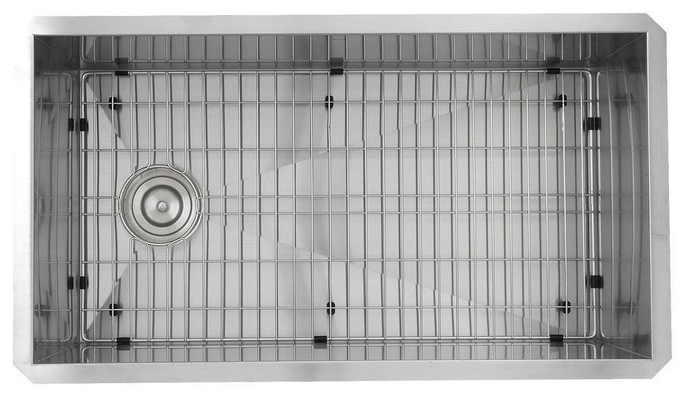 Nantucket Sinks 32" Pro Series Rectangle Undermount Stainless Steel Kitchen Sink