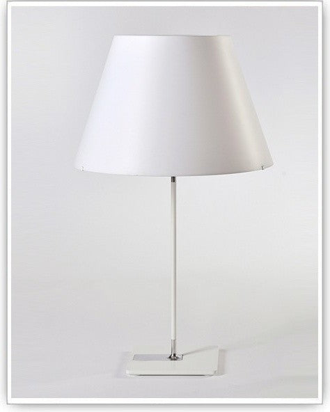One Table Lamp, 19.7", White