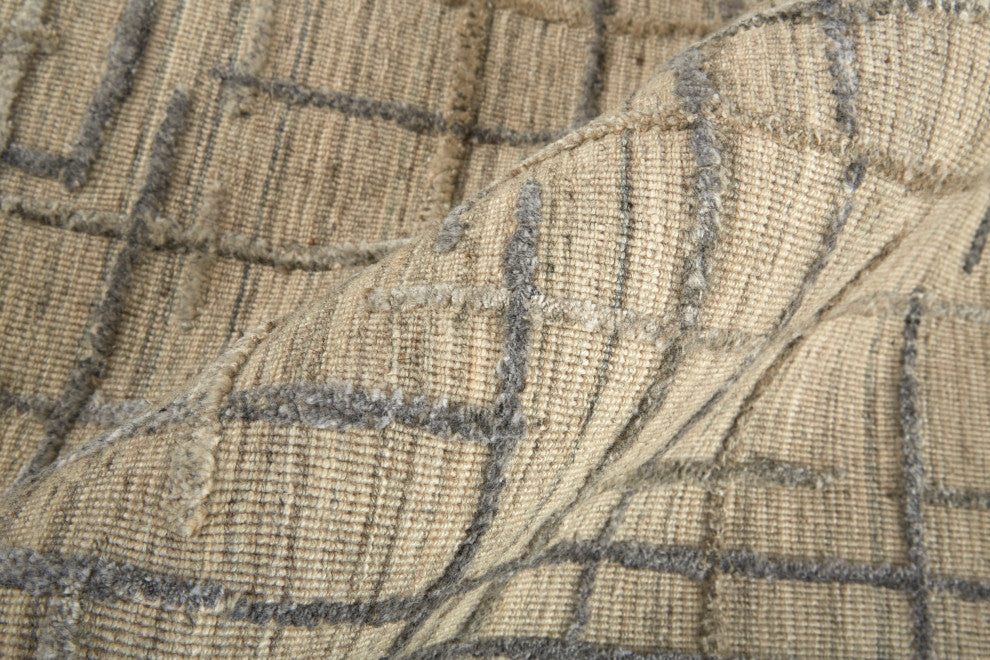 Kirkwood T8001 Transitional/Industrial/Casual Area Rug, 8'x10'