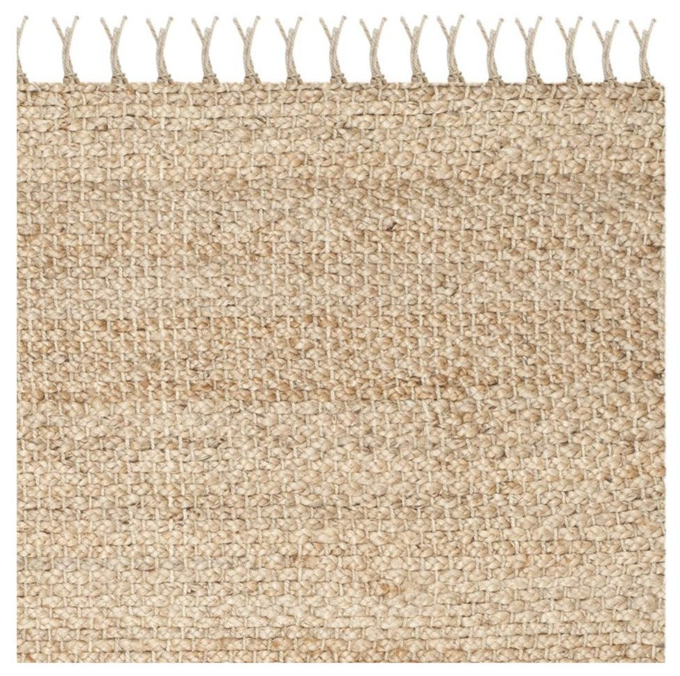 Safavieh Natural Fiber Nf733A Solid Color Rug, Natural, 4'x4'