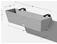 Veradek Pure Series Window Box Wall/Railing Planter, Grey, 36", 1 Pack