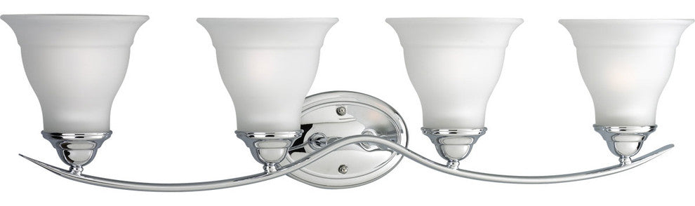 Progress Lighting Trinity 4-Light Bath and Vanity Fixture