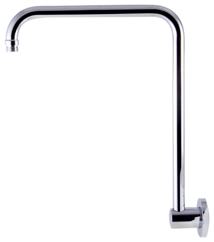 Ab12Grw, -Piece Polished Chrome 12" Round Raised Wall Mounted Shower Arm