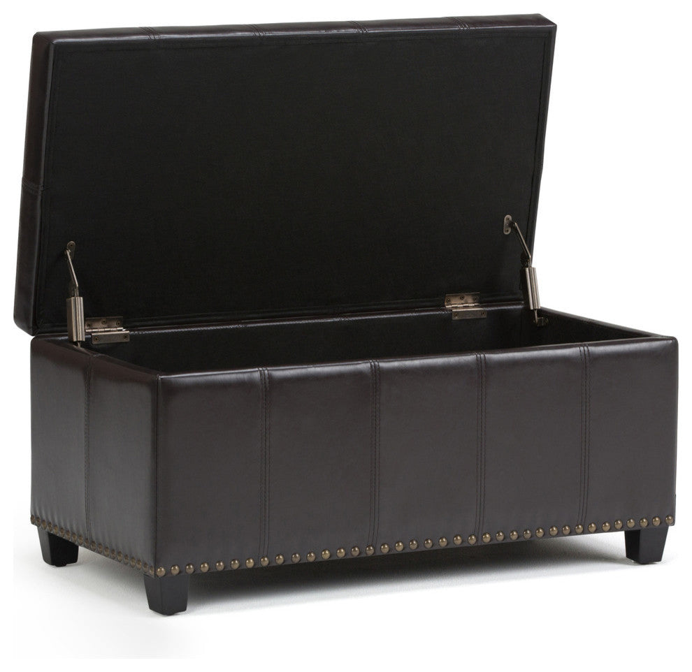 Amelia Storage Ottoman Bench