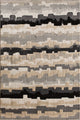 Milan Grigio Rug, Birch and Ebony, 7'10" X 9'10"