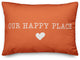 Our Happy Place Outdoor Lumbar Pillow