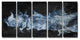 Ready2HangArt 'Glitzy Mist XLIV' by Tristan Scott, 30"x60", 5 Piece Set