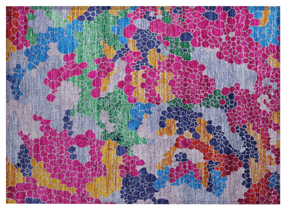 Machine Washable Indoor/Outdoor Chantille ACN1906 Blush 1'8" x 2'6" Rug