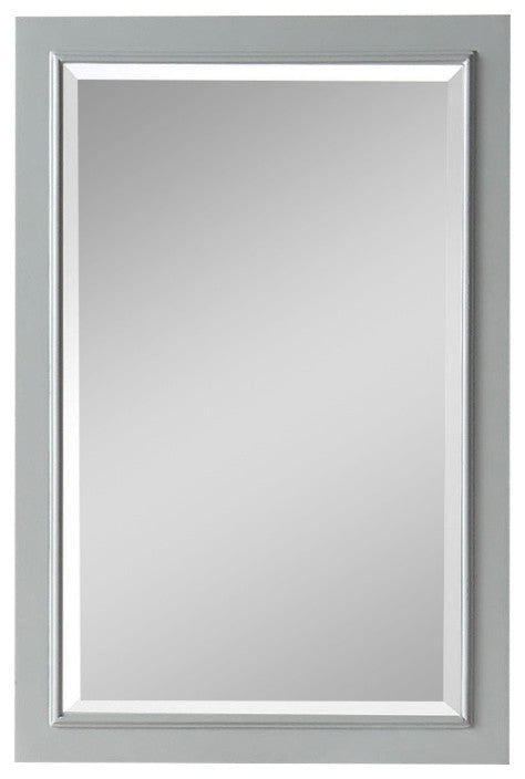 Legion Furniture 20"x30" Vanity Mirror, Cool Gray