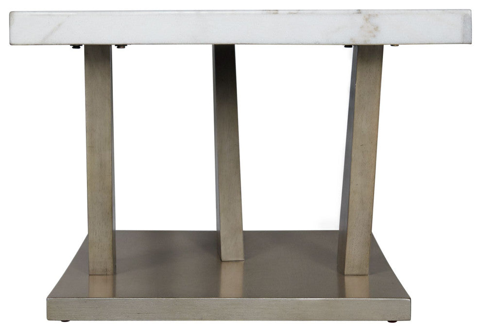 Greta Rectangular Coffee Table, Gray