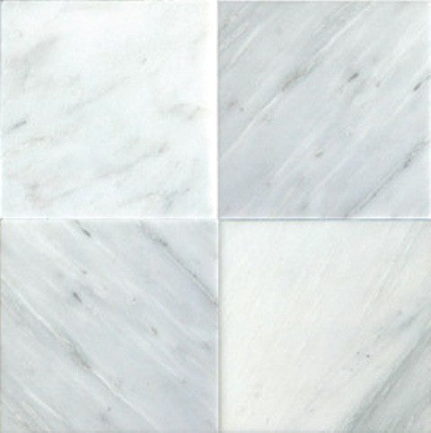 Arabescato Carrara 12x12 Honed Marble Tile , 12"x12", Set of 50