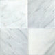 Arabescato Carrara 12x12 Honed Marble Tile , 12"x12", Set of 50