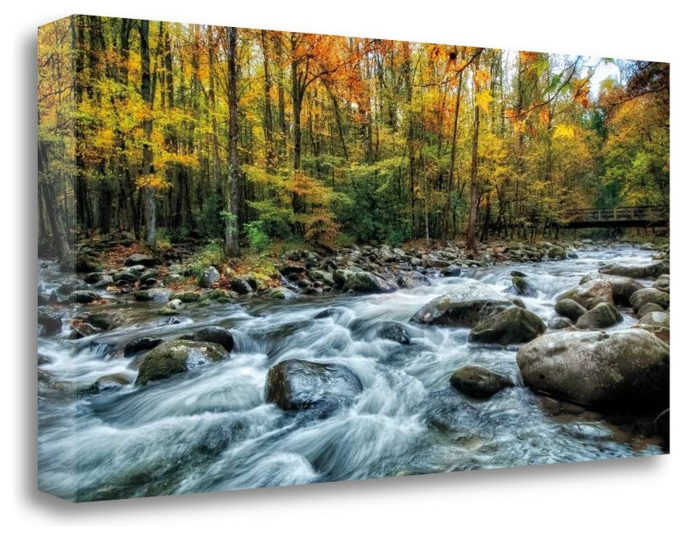 "Painted Autumn" By D. Burt, Giclee Print on Gallery Wrap Canvas, Ready to Hang