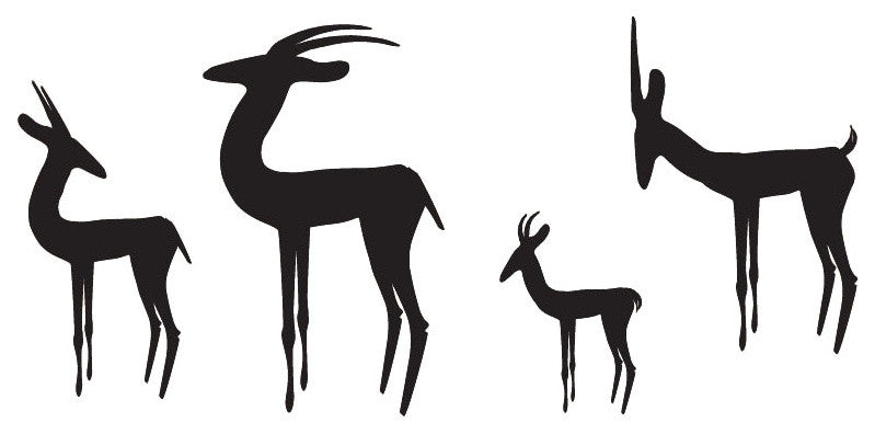 Herd of Gazelles Wall Decal