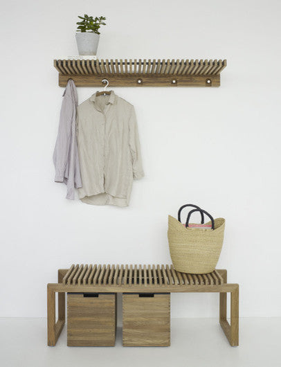 Skagerak Cutter Bench, Walk the Plank, Teak