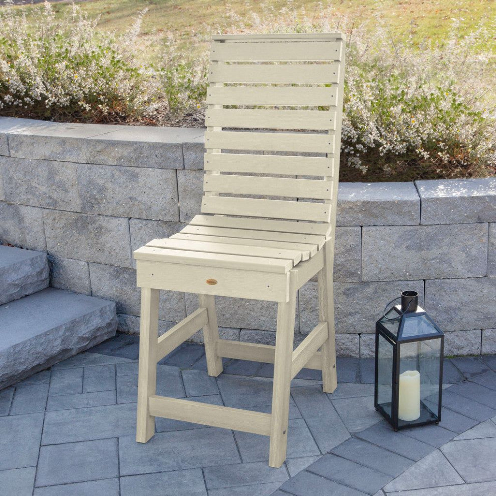 Weatherly Counter Side Chair, Whitewash