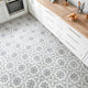 Amberley Orchid Porcelain Floor and Wall Tile, Mint
