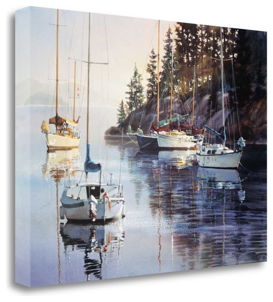 "Tranquility" By Kiff Holland,Ready to Hang Giclee Print on Gallery Wrap Canvas
