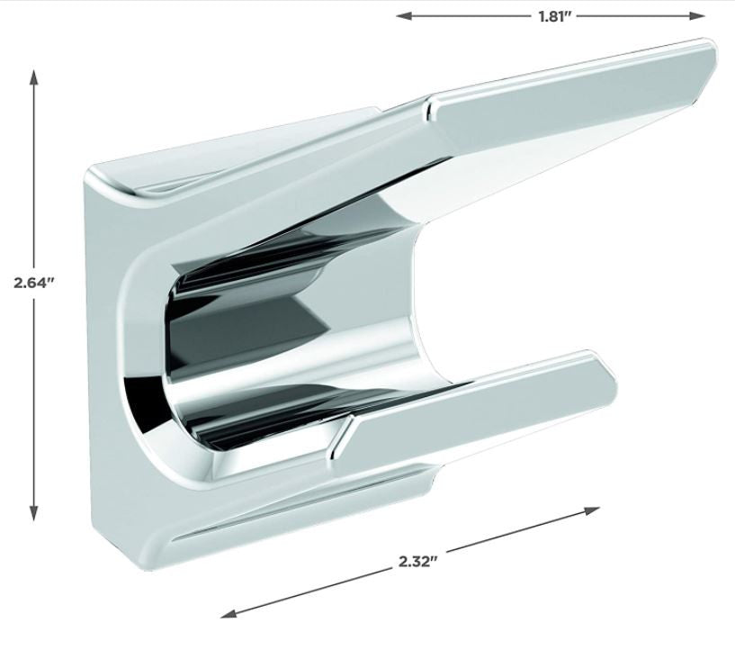 Delta Pivotal Chrome Double Robe Hook