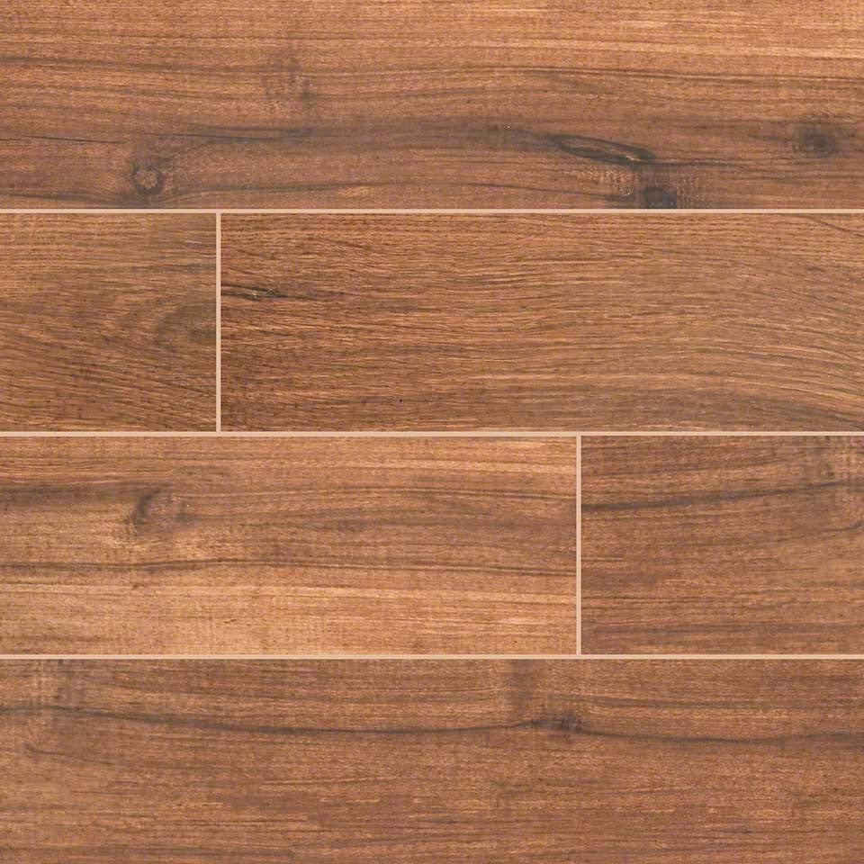 Palmetto Chestnut 6X36 Matte Porcelain Tile, 15 Sq. Ft.