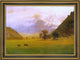 Albert Bierstadt Rhone Valley Framed Premium Canvas Print, 16"x24"