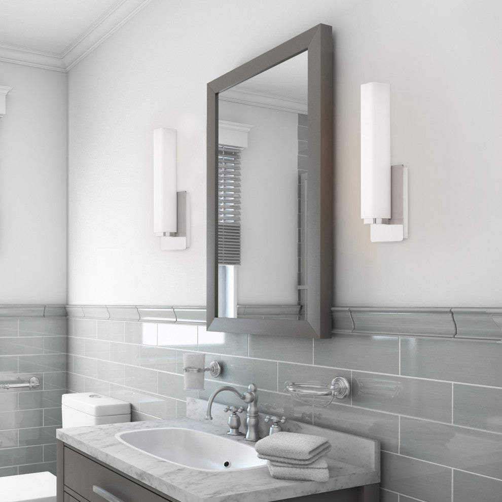 Modern Forms Vogue LED Wall Sconce, Brushed Nickel