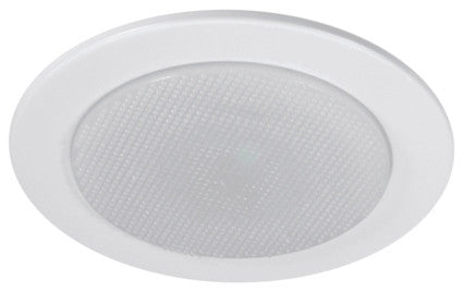 NICOR 4" Recessed Albalite Shower Trim, White