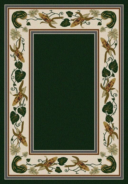 Emerald Three Sisters Rug, Green, 3'x4', Scatter