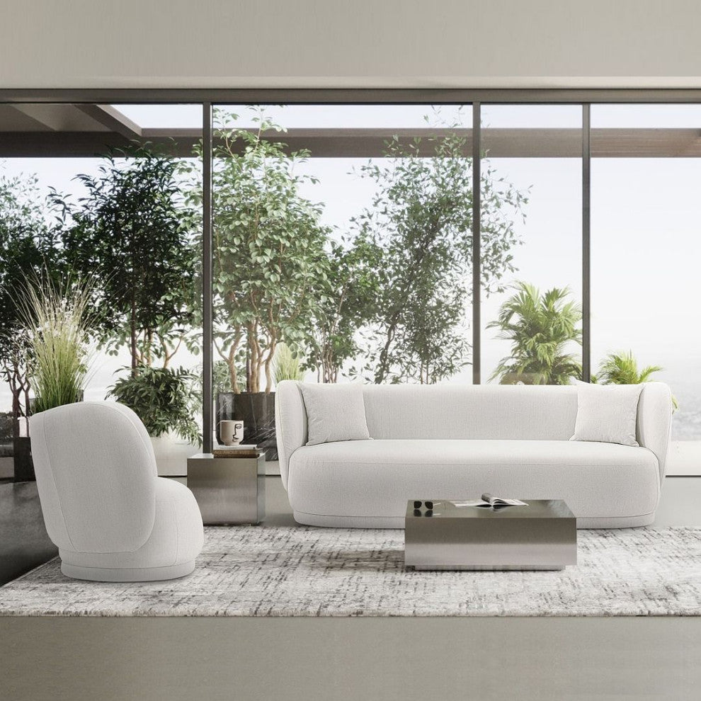 Manhattan Comfort 2-Piece Siri Sofa and Accent Chair