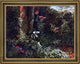 William Trost Richards the Neglected Garden Framed Premium Canvas Print, 18"x24"