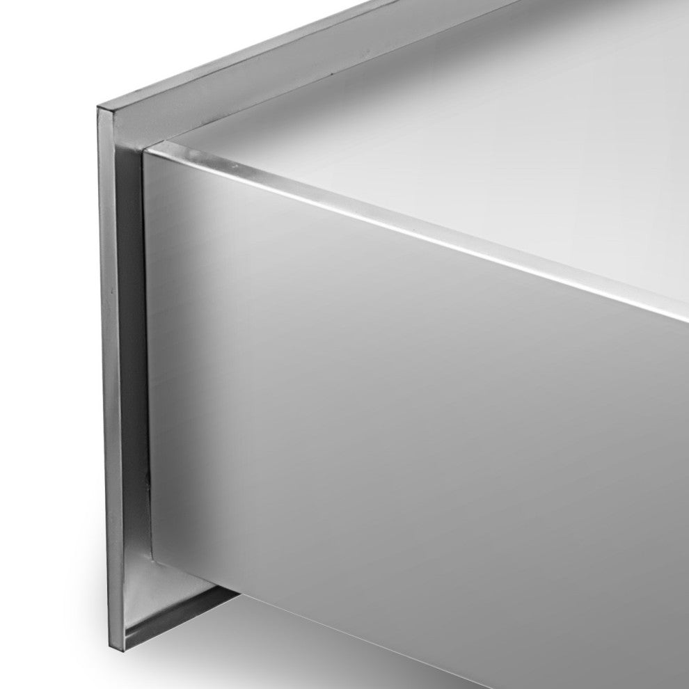 Outdoor Kitchen Drawers 30" W x 10" H x 20" D Horizontal Double BBQ Access